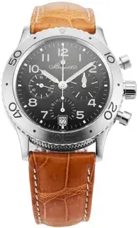 Breguet Breguet Type XX 3820ST/H2/9W6 39mm Stainless steel Black