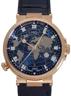 Breguet Breguet Marine 5557BR/YS/9WV 44mm Rose gold Blue