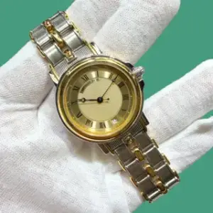 Breguet Breguet Marine 3400SA/12/X90 35mm Yellow gold and Stainless steel Silver