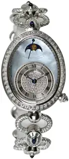 Breguet Breguet Reine de Naples 8909BB/VD/J29 DDDO 30.5mm White gold Blue