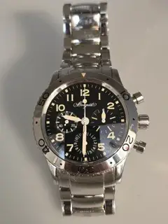 Breguet Breguet Type XX 3800 Type XX 39mm Stainless steel Black