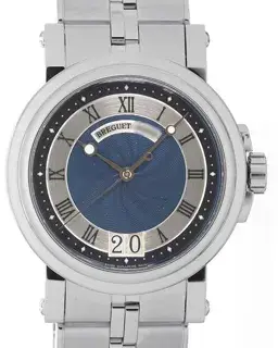 Breguet Breguet Marine 5817ST/Y2/SV0 39mm Stainless steel Blue