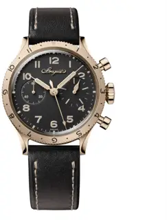Breguet Breguet Type XX 2075BH/99/398 38.5mm Yellow gold Black