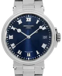 Breguet Breguet Marine 5517TI/Y1/TZ0 40mm Titanium Blue