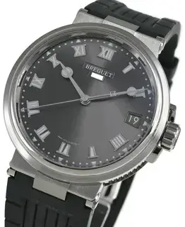 Breguet Breguet Marine 5517TI/G2/5ZU 40mm Titanium Gray
