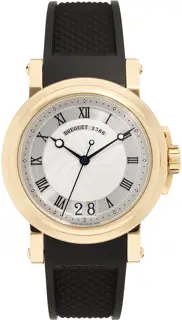 Breguet Breguet Marine 5817BA/12/9V8 40mm Yellow gold Silver