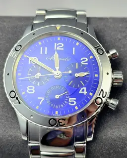 Breguet Breguet Type XX 3807ST/J2/SW9 39mm Stainless steel Blue