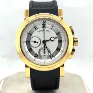 Breguet Breguet Marine 5827BA/12/5ZU 42mm Yellow gold Silver
