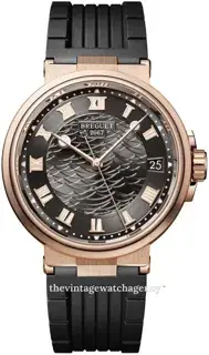 Breguet Breguet Marine 5517BR/G3/5ZU 40mm Rose gold Gray