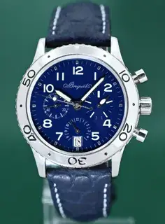 Breguet Breguet Type XX 3820 39mm White gold Blue