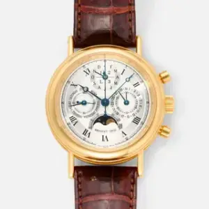 Breguet Breguet Classique Complications 5617 38mm Yellow gold Silver