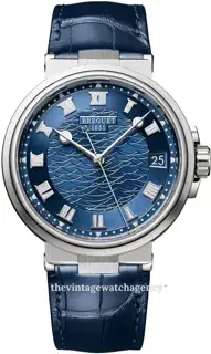Breguet Breguet Marine 5517BB/Y2/9ZU 40mm White gold Blue