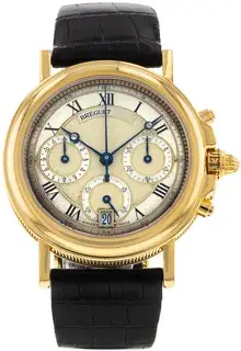 Breguet Breguet Marine 3460ba/12/996 36mm Yellow gold Silver