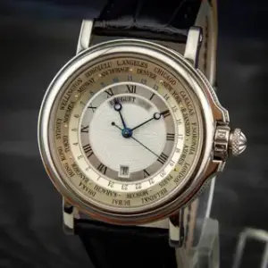 Breguet Breguet Marine 3700BB/12/9V6 30mm White gold White