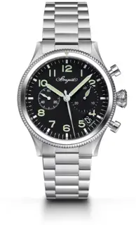 Breguet Breguet Type XX 2057ST/92/SW0 42mm Stainless steel Black