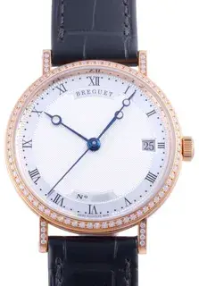 Breguet Breguet Classique 9068BR/12/976/DD00 33.5mm Rose gold Silver