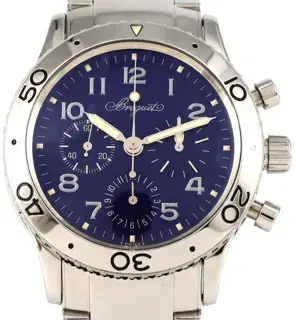 Breguet Breguet Type XX 3807ST/J2/SW9 39.5mm Stainless steel Blue