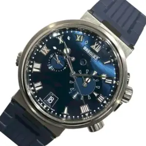 Breguet Breguet Marine 5547TI/Y1/9ZU 40mm Titanium Blue