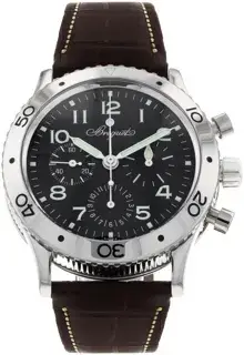Breguet Breguet Type XX 3800ST/92/3W6 40mm Stainless steel Black