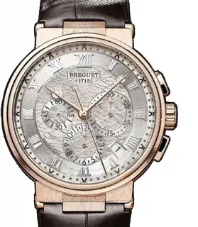 Breguet Breguet Marine 5527BR/12/9WV 42mm Rose gold Silver