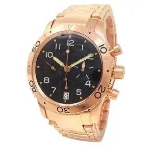 Breguet Breguet Type XX 3820BR/F2/RW9 39mm Rose gold Black
