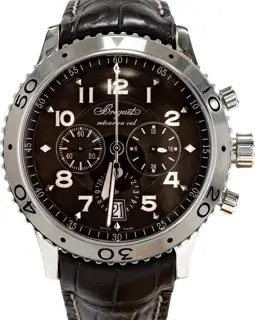 Breguet Breguet Type XX 3810ST 43mm Stainless steel Brown
