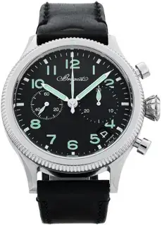 Breguet Breguet Type XX 2057ST/92/3WU 42mm Stainless steel Black