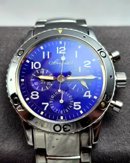Breguet Breguet Type XX 3807ST/J2/SW9 39mm Stainless steel Blue