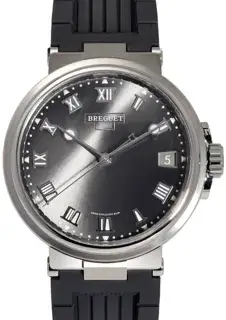 Breguet Breguet Marine 5517TI/G2/5ZU 40mm Titanium Gray