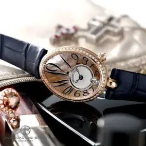 Breguet Breguet Reine de Naples 8918BR/5T/964/D00D 28.5mm Rose gold Beige