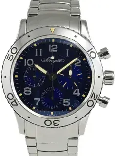 Breguet Breguet Type XX 3807ST/J2/SW9 39mm Stainless steel Blue