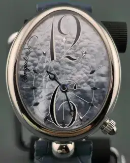 Breguet Breguet Reine de Naples 8967ST/V8/986 43.75mm Stainless steel Blue