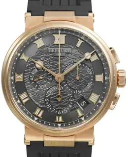 Breguet Breguet Marine 5527BR/G3/9WV 42.5mm Rose gold Gray