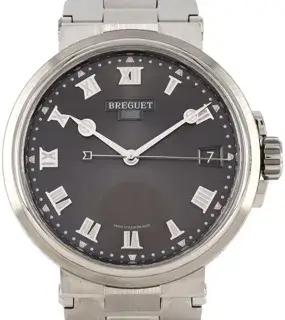 Breguet Breguet Marine 5517TI/G2/TZ0 40mm Titanium Gray