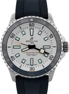 Breitling Breitling Superocean A17375 42mm Stainless steel White