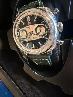 Breitling Breitling Top Time AB01771A1L1X1 38mm Stainless steel Green