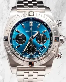 Breitling Breitling Chronomat AB0115101C1A1 44mm Stainless steel Blue