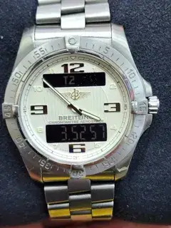 Breitling Breitling Aerospace E79362 42mm Titanium White