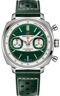 Breitling Breitling Top Time AB01771A1L1X1 38mm Stainless steel Green