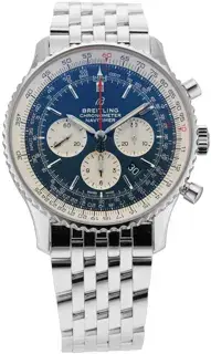 Breitling Breitling Navitimer AB0127211C1A1 46mm Stainless steel Blue