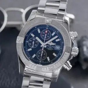 Breitling Breitling Avenger A13381 43mm Stainless steel Black