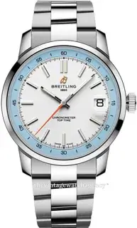 Breitling Breitling Top Time AB3113281A1A1 38mm Stainless steel Silver