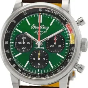 Breitling Breitling Top Time AB01762A1L1X1 41mm Stainless steel Green