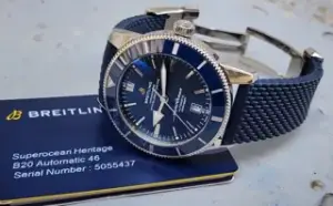 Breitling Breitling Superocean Heritage AB2020 46mm Stainless steel Blue