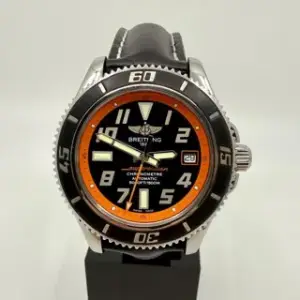 Breitling Breitling Superocean 42 a17364y4/ba89 42mm Stainless steel Black