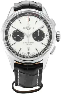 Breitling Breitling Premier AB0118221G1P2 42mm Stainless steel Silver