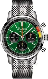 Breitling Breitling Top Time AB01762A1L1A1 41mm Stainless steel Green