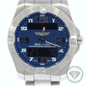 Breitling Breitling Aerospace E7936310/C869 43mm Titanium Blue