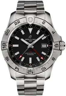 Breitling Breitling Avenger A32320101B1A1 44mm Stainless steel Black