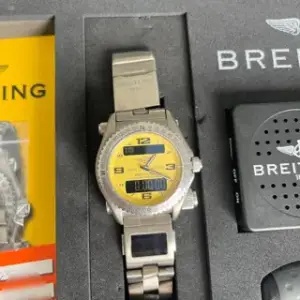 Breitling Breitling Emergency E76321 43mm Titanium Yellow